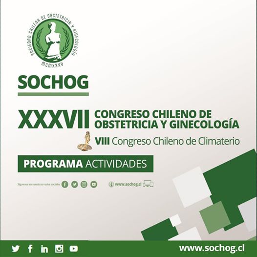 Ya se encuentra disponible el programa del XXXVII Congreso Chileno de Obstetricia y Ginecología el 13, 14 y 15 de noviembre.