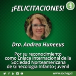 RECONOCIMIENTO DRA. ANDREA HUNEEUS