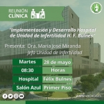 INVITACIÓN REUNIÓN CLÍNICA