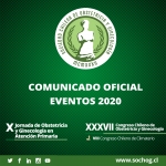 COMUNICADO EVENTOS 2020