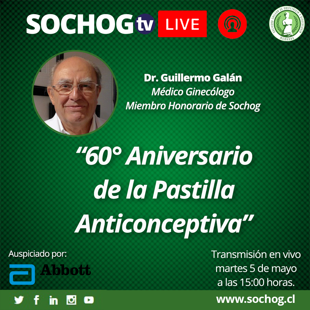 Con motivo de los 60 años del lanzamiento al mercado de la pastilla anticonceptiva, la Sociedad Chilena de Obstetricia y Ginecología y su área 
