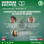 WEBINAR CUIDADOS EN LA MUJER SOBREVIVIENTE DE CÁNCER DE MAMA