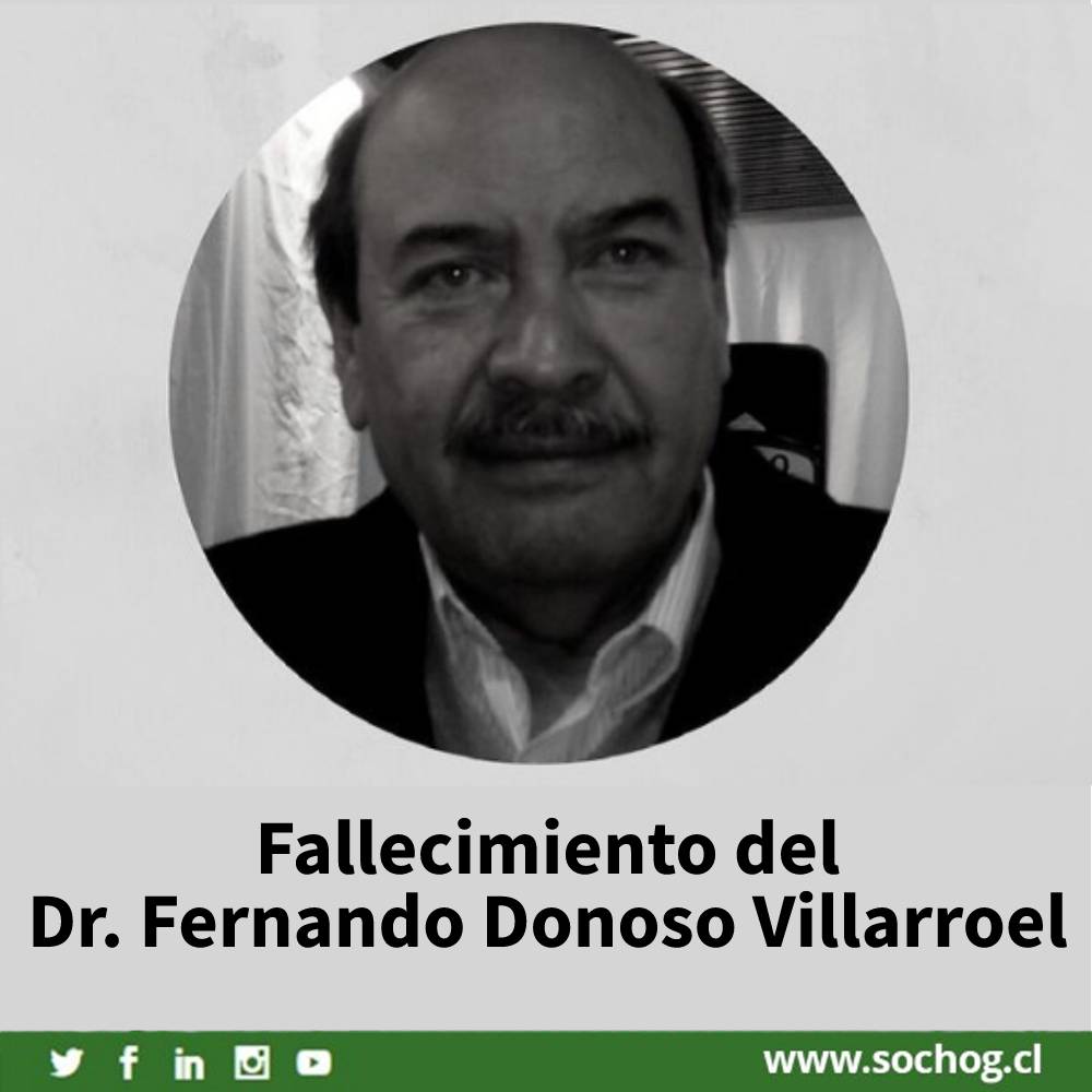 Fallecimiento de Dr. Fernando Donoso Villarroel