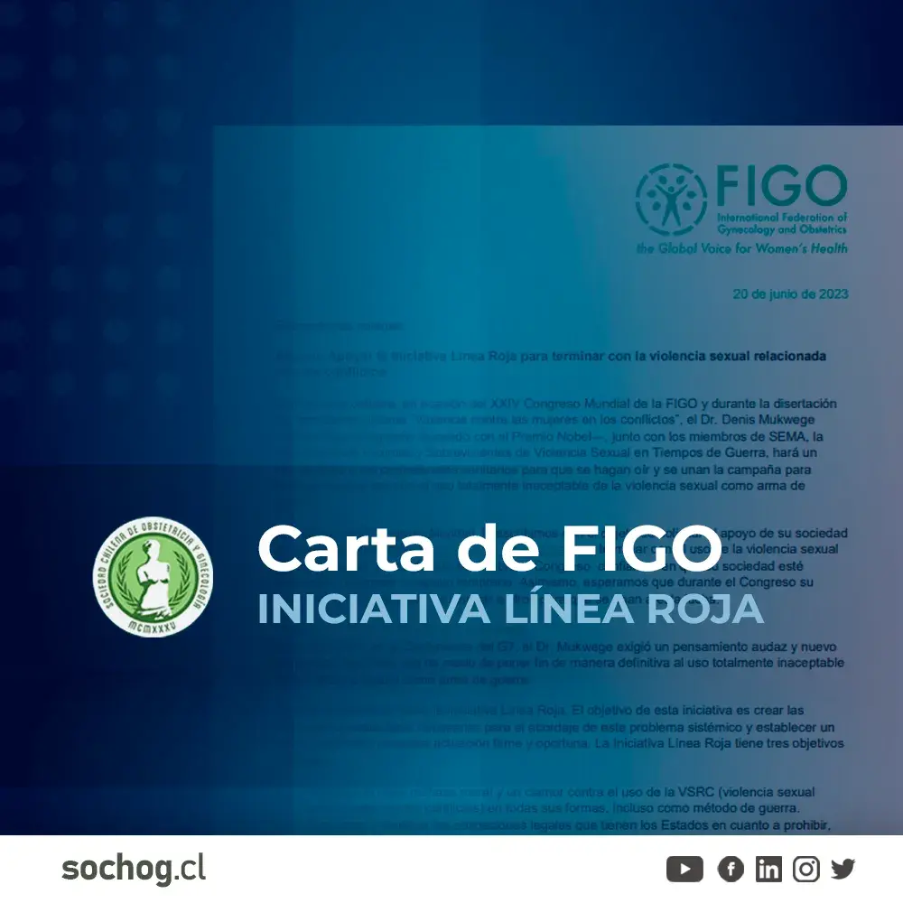 Carta de FIGO: Iniciativa Línea Roja
