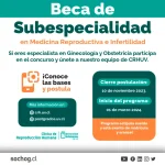 Beca: Subespecialidad en Medicina Reproductiva